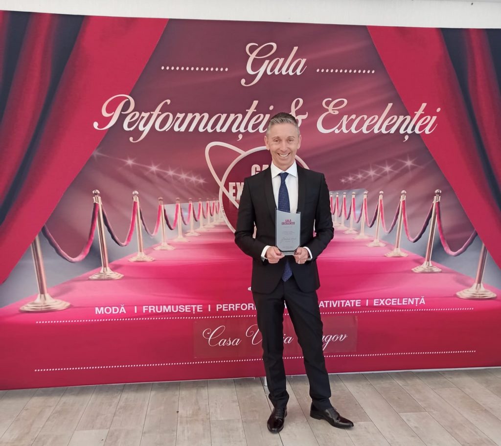 “Gala Performantei & Excelentei”: riconoscimento internazionale per Gianluca Mech